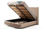 Lit Coffre Tokyo -  Velours Beige – Image 2