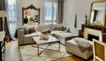 Canapé Elégance Velours Modulable 3+1 Pouf – Image 6