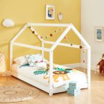 Lit Cabane En Bois Blanc