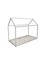 Lit Cabane En Bois Blanc – Image 2