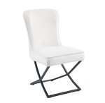 Chaise Gabrielle En Velours Coloris Au Choix – Image 5