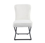 Chaise Gabrielle En Velours Coloris Au Choix – Image 6