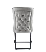 Chaise Gabrielle En Velours Coloris Au Choix – Image 27