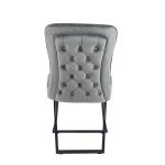 Chaise Gabrielle En Velours Coloris Au Choix – Image 23