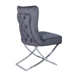 Chaise Gabrielle En Velours Coloris Au Choix – Image 17