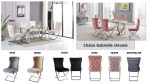 Chaise Gabrielle En Velours Coloris Au Choix – Image 2
