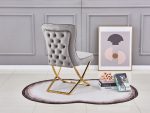 Chaise Gabrielle En Velours Coloris Au Choix