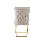 Chaise Gabrielle En Velours Coloris Au Choix – Image 12