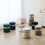 Pouf P01 En Velours