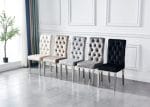 Chaise New Navada Capitonné Coloris Au Choix