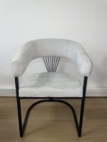 Chaise Brittany Tissu et Coloris Au Choix – Image 4
