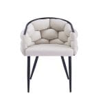 Chaise Ballon Velours Coloris Au Choix – Image 4