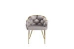 Chaise Ballon Velours Coloris Au Choix – Image 7