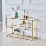 Console ROMI Transparente Coloris Aux Choix