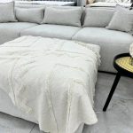 Canapé Mila en Tissu Chenille modulable