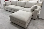 Canapé Julia Modulable en Tissu Chenille 3+1 – Image 3