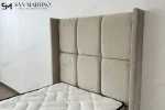 Lit Coffre Rio - Velours Beige 90x190 – Image 2