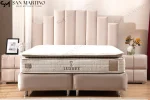 Lit Coffre Natura - Velours Beige – Image 3