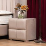 Chevet Tokyo Velours Beige