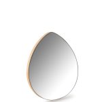 Miroir Droplet Bordure Chêne Clair