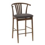 Tabouret Bar Robine Anthracite