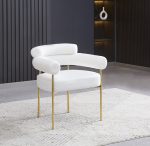 Chaises Bulle Pied Métal Coloris et Tissus Au Choix – Image 2