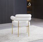 Chaises Bulle Pied Métal Coloris et Tissus Au Choix – Image 3