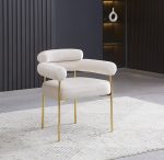 Chaises Bulle Pied Métal Coloris et Tissus Au Choix – Image 7