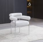 Chaises Bulle Pied Métal Coloris et Tissus Au Choix – Image 12
