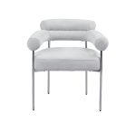 Chaises Bulle Pied Métal Coloris et Tissus Au Choix – Image 16