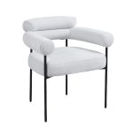Chaises Bulle Pied Métal Coloris et Tissus Au Choix – Image 19