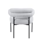Chaises Bulle Pied Métal Coloris et Tissus Au Choix – Image 20