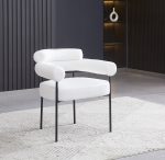 Chaises Bulle Pied Métal Coloris et Tissus Au Choix – Image 23