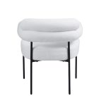 Chaises Bulle Pied Métal Coloris et Tissus Au Choix – Image 24