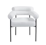 Chaises Bulle Pied Métal Coloris et Tissus Au Choix – Image 26