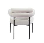 Chaises Bulle Pied Métal Coloris et Tissus Au Choix – Image 31