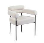 Chaises Bulle Pied Métal Coloris et Tissus Au Choix – Image 32