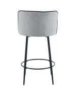 Tabourets De Bar Cathy Pied Métal Coloris Au Choix 3D – Image 11