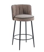 Tabourets De Bar Cathy Pied Métal Coloris Au Choix 3D – Image 16