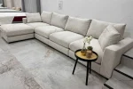 Canapé Julia Modulable Chenille 4+1 Pouf – Image 10