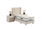 Lit Coffre Alma 90x190 Blanc Cassé – Image 4