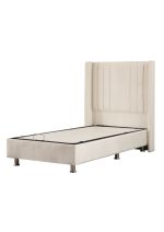 Lit Coffre Alma 90x190 Blanc Cassé – Image 3