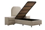 Lit Coffre Enfant Jade - Chenille Blanc Cassé 90x190cm – Image 4