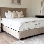 Lit Coffre Tokyo -  Velours Beige