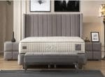 Lit Coffre Tokyo - Velours Gris – Image 5