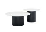 Table Basse Mina Travertin/ Céramique Couleurs au Choix – Image 8