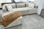 Canapé Mila Modulable Tissu Marbella Crème – Image 2