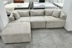 Canapé Mila Modulable Tissu Marbella Crème – Image 7