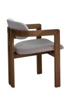 Chaise Atlantis Noir/ Blanc/ Noyer – Image 6