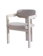 Chaise Atlantis Noir/ Blanc/ Noyer – Image 5